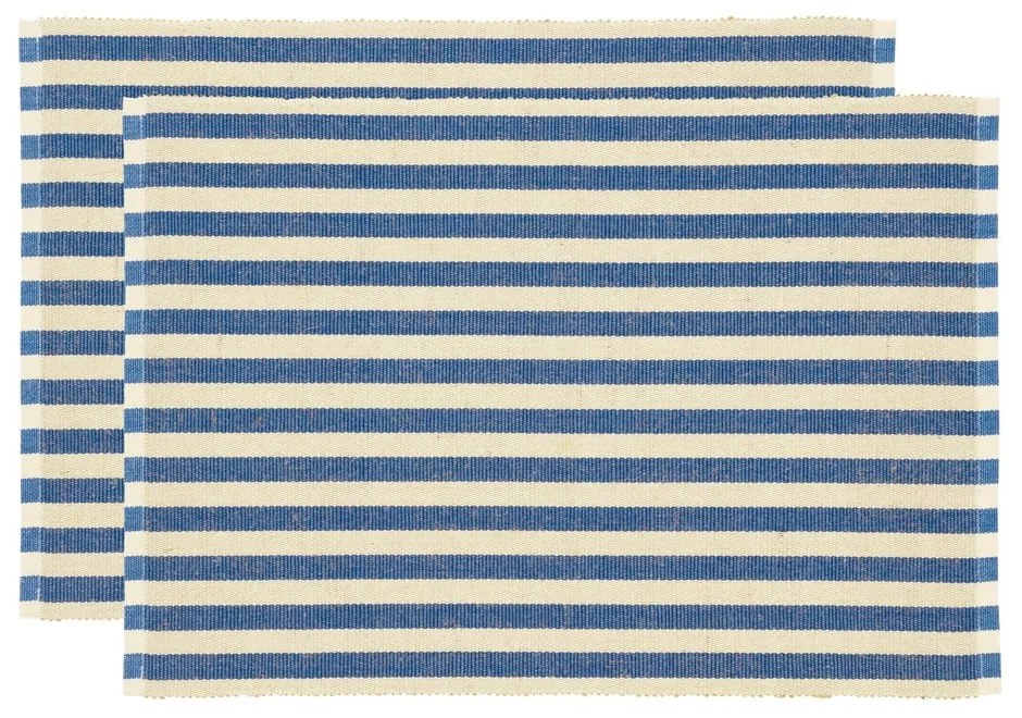 Suport pentru farfurii 2 buc. din material textil 33x48 cm Statement Stripe – Södahl