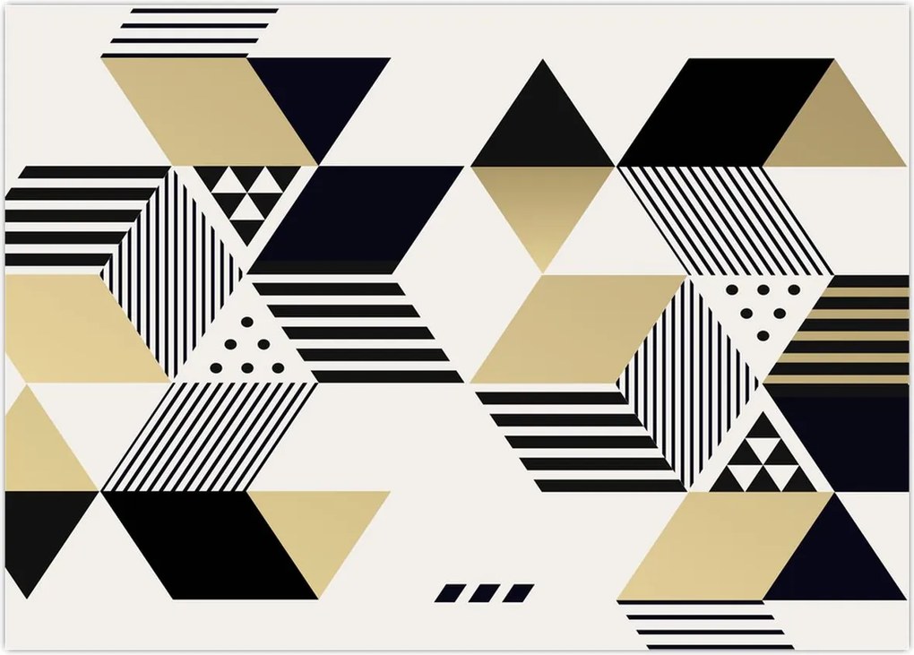 Tablou - Forme geometrice N⁰1 (70x50 cm)