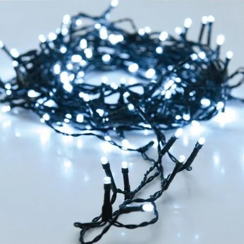 Instalație luminoasă de Crăciun pentru exteriorLED Twinkle alb rece, 560x LED, 11 m, 11 m