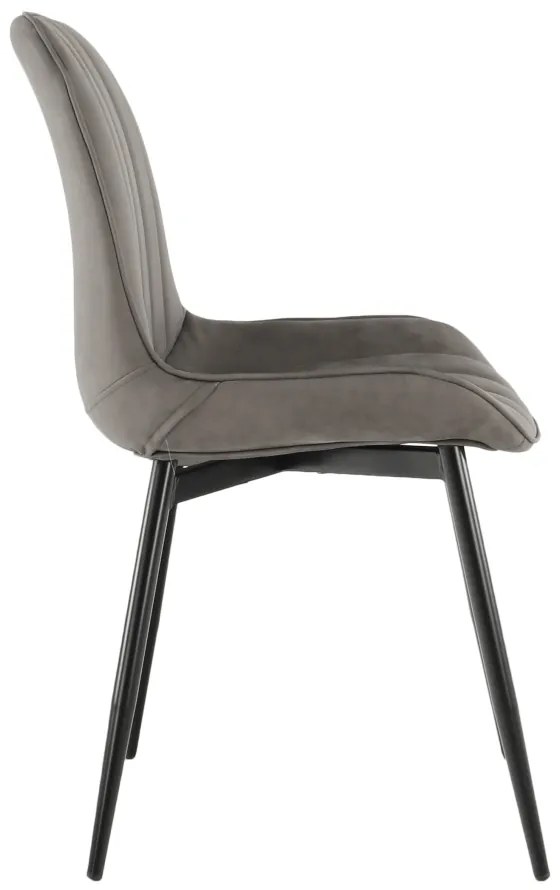 Scaun sufragerie Halana (gri deschis). Promo -6%. 1016074