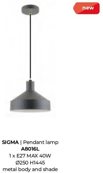 Lustra /Pendul metal design modern SIGMA