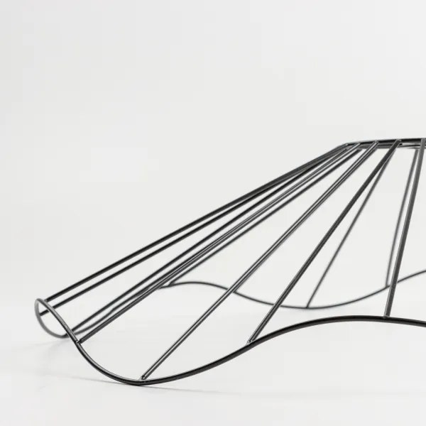 Abajur universal CURITIBA, diametru 60 cm, negru