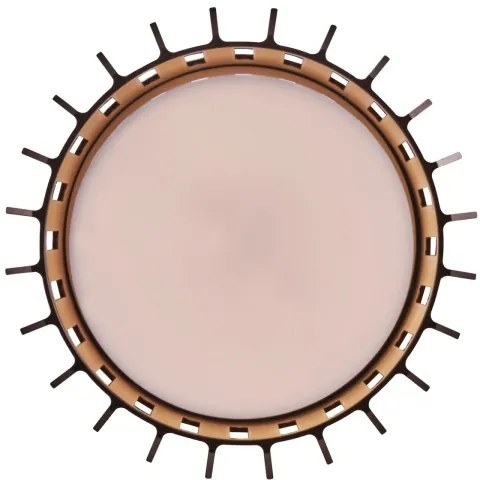 Plafonieră de exterior Nordlux ALUDRA 1xE27/15W/230V maro