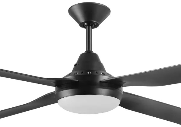 Ventilator LED dimabil Lucci air 212898 MOONAH 1xGX53/21W/230V negru + telecomandă