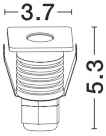 Spot LED incastrabil ambiental de exterior IP67 BANG NVL-9019213