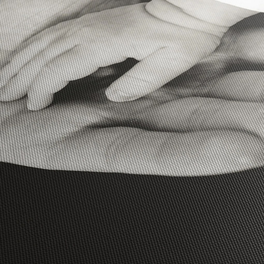 Tablou cu mâini (cu ceas) (90x30 cm)