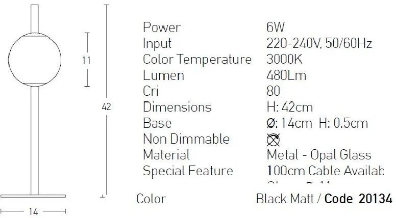 Veioza, Lampa de masa LED moderna design deosebit Colleen