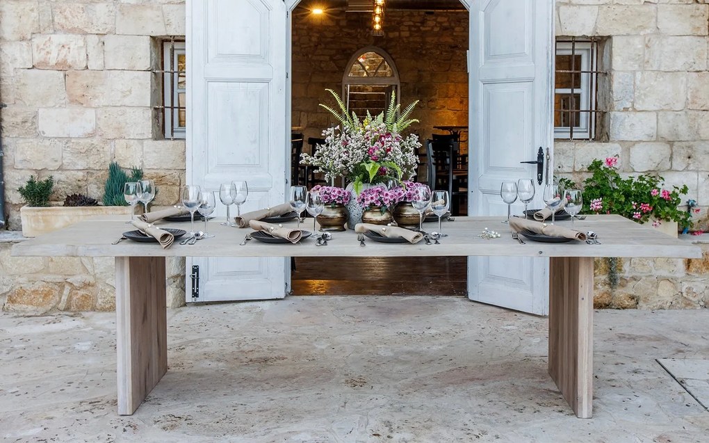 Masă stejar masiv Dining Alma