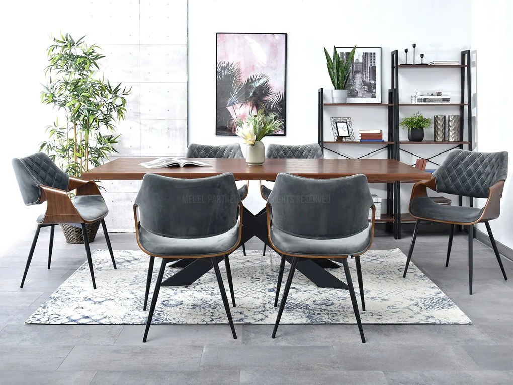 Scaun Rolf K (gri + negru). 1111258