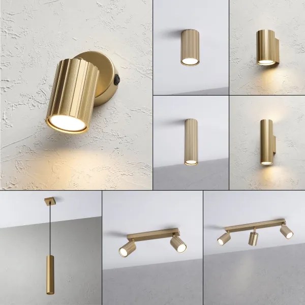 Brilagi - Spot de perete CRISPINA 1xGU10/10W/230V, auriu