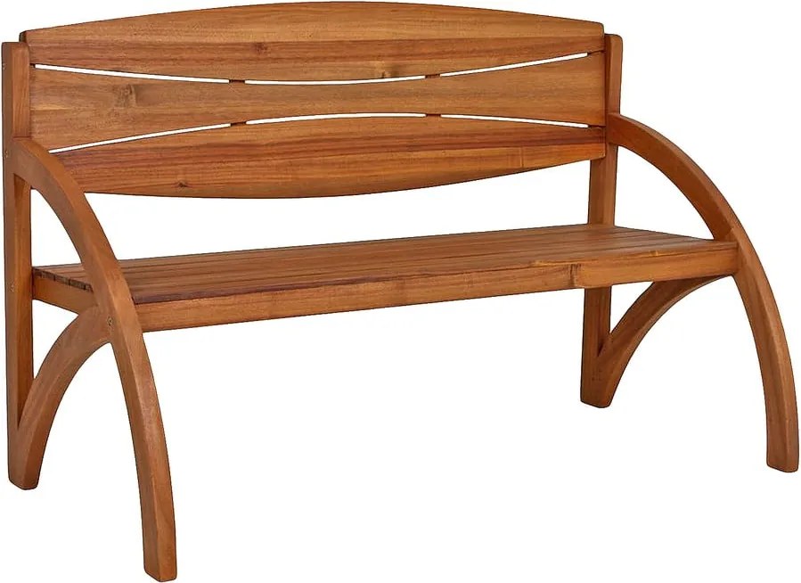 Bancă de grădină maro din lemn masiv Hadia – Garden Pleasure