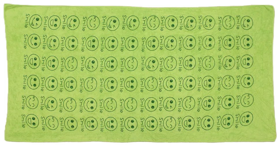 Prosop cu uscare rapida Culoare verde, SMILE