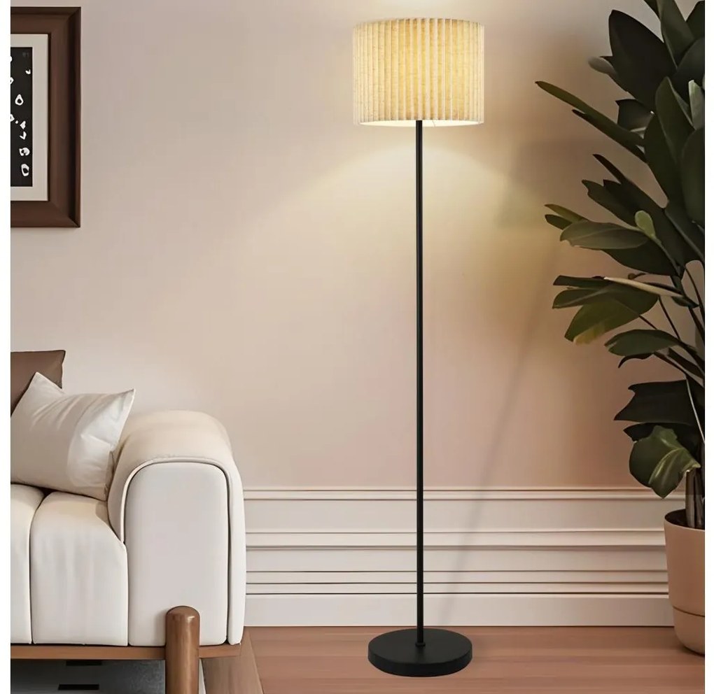 Brilagi - Lampă de podea NORDIC WAVE 1xE27/15W/230V in/negru