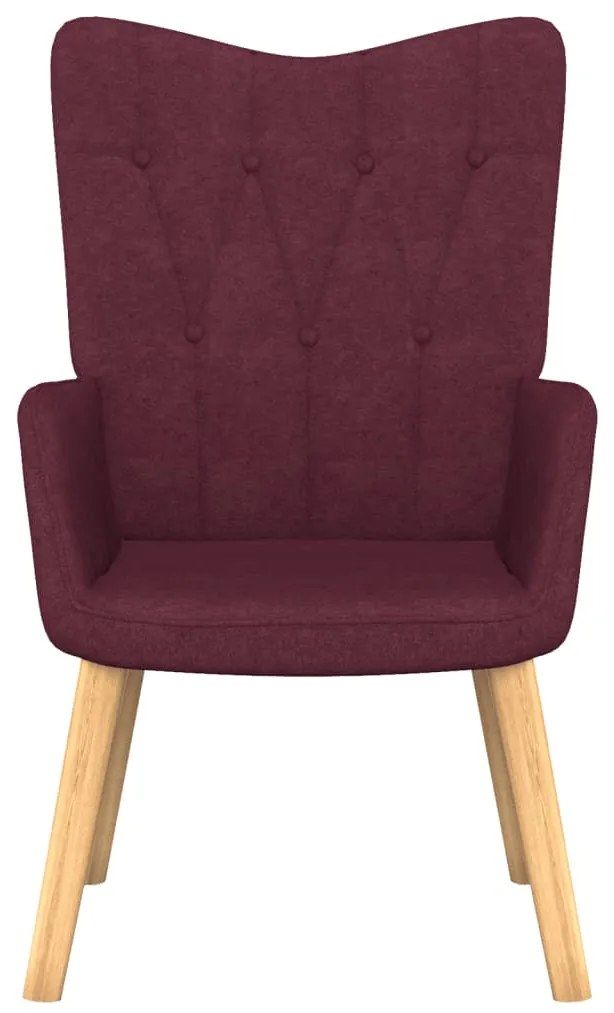 327533 vidaXL Scaun de relaxare, violet, material textil