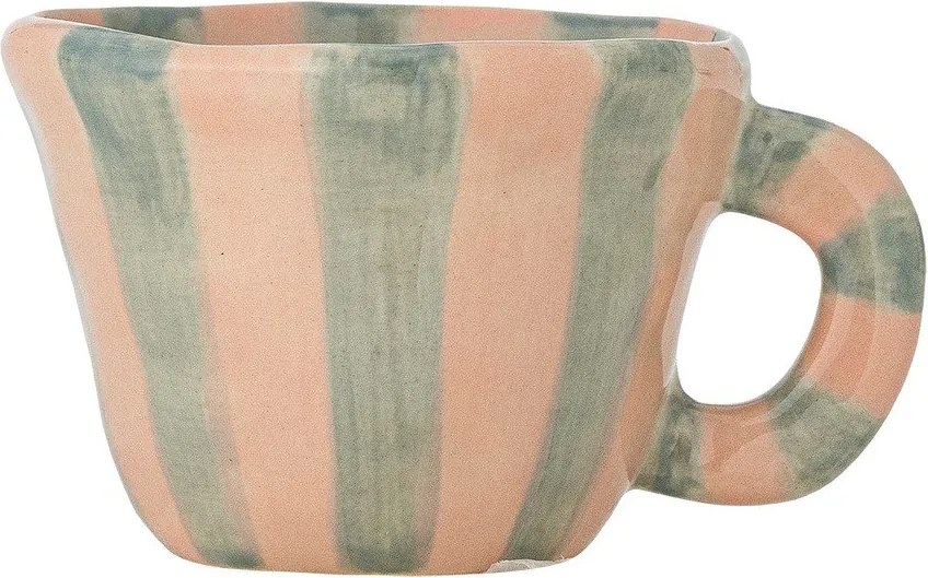 Ceașcă verde-deschis/roz-deschis pentru espresso din ceramică 110 ml Nini – Bloomingville