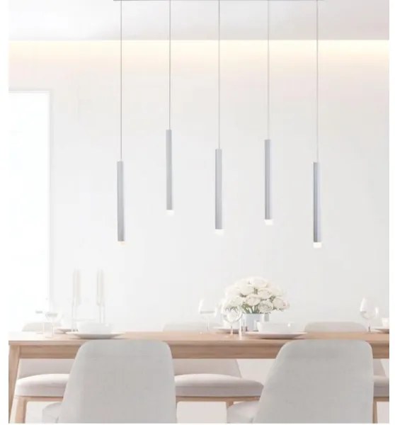 Lustră LED pe cablu BRUNO 5xLED/4,8W/230V Leuchten Direkt 15205-95