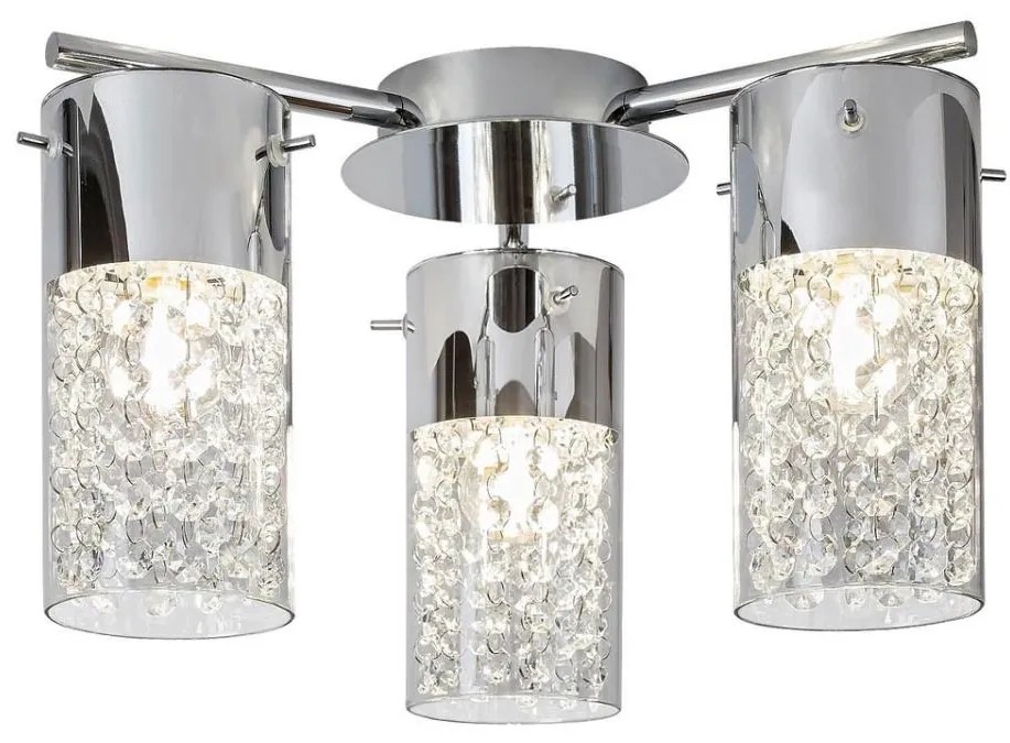 Rabalux 2195 - Plafonieră de baie NIAGARA 3xE14/40W/230V IP44