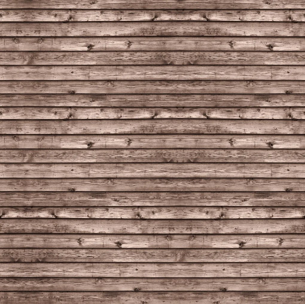 Tapet Horizontal Boards, Brown, Rebel Walls