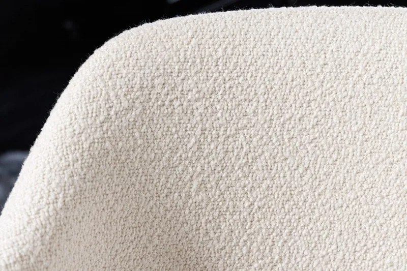 Set 2 scaune stil modern Tracy Alpine, boucle alb