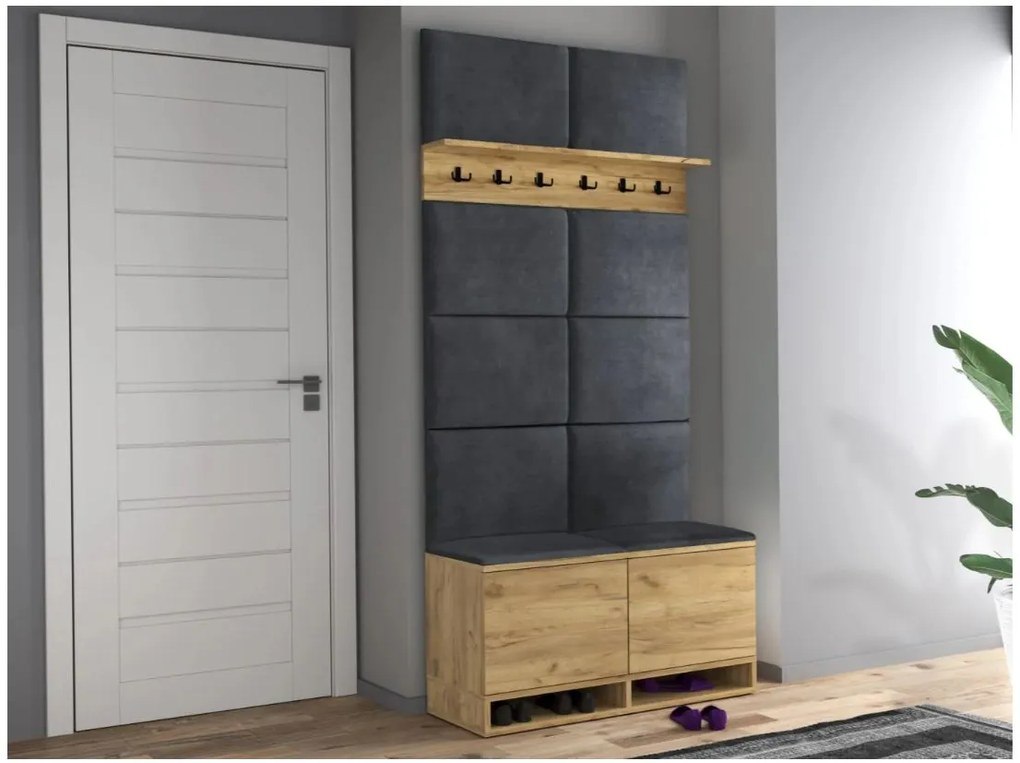 Cuier pentru hol Craft/ Grey