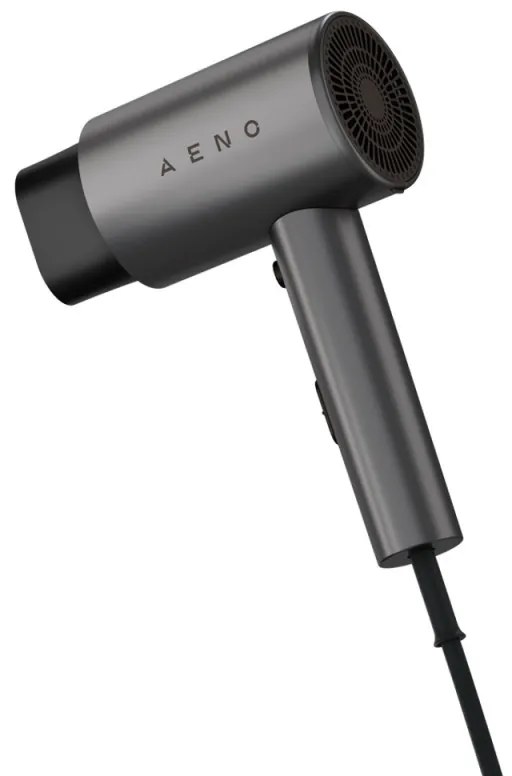 Uscator de par AENO AHD0002, 2000W, 3 trepte, Cool shot, Maner pliabil, Concentrator, Ionizare, 67 dB, Gri