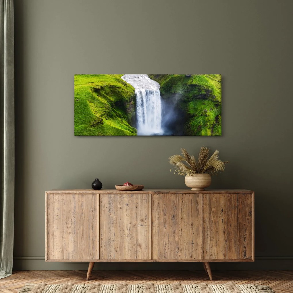 Tablou - Cascada Skogafoss (120x50 cm)