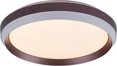 Plafoniera LED moderna Fontana maro, alb