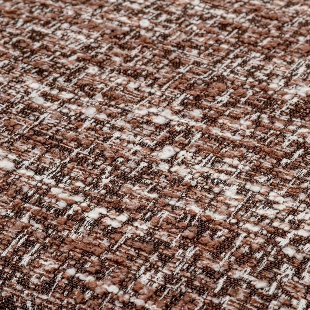 Fotoliu pivotant design LUX Merida, Boucle sonata red