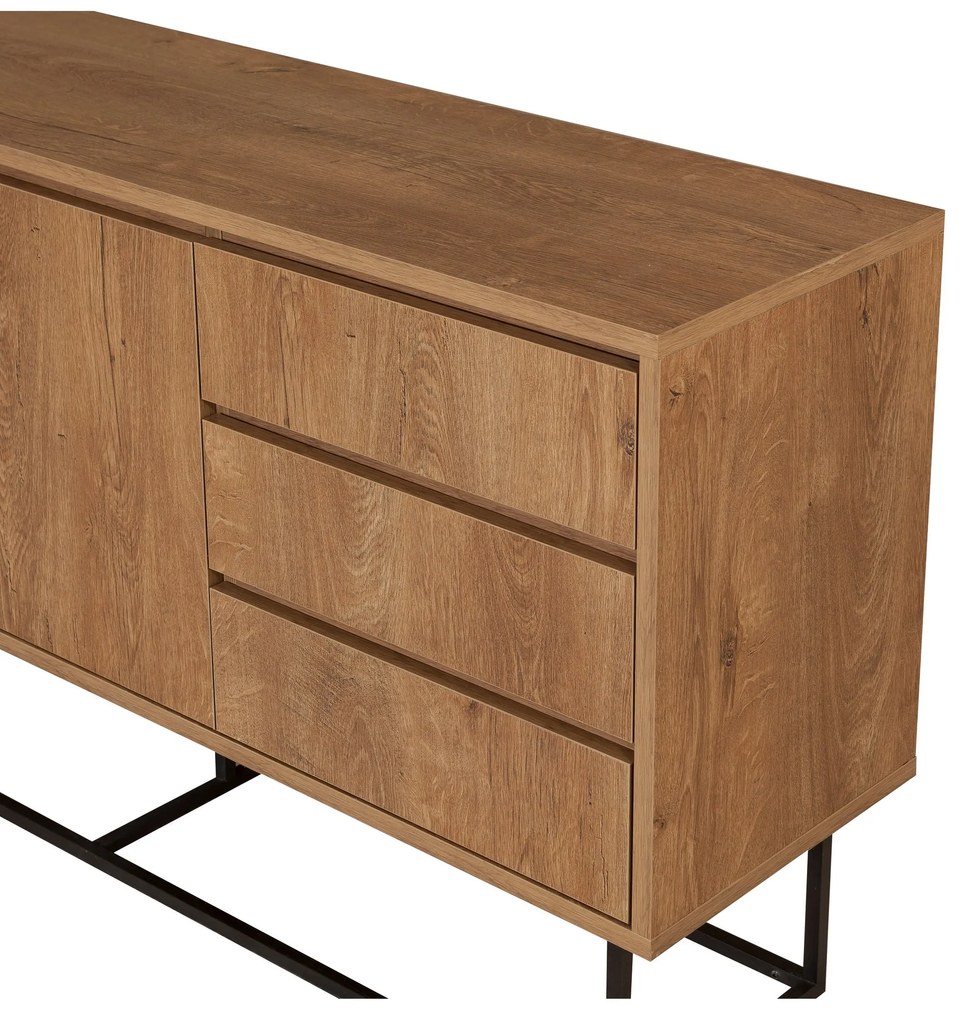 Mobilier living Lexuna 1 (Nuc + Negru). 1089046
