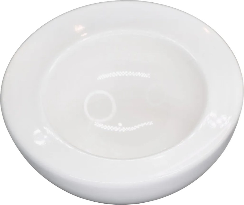 Bol Mic Molecule Casablanca Alb 350 ml Diametru 17 cm