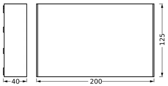 Aplică LED de exterior Ledvance ENDURA STYLE ILJA LED/7W/230V IP65