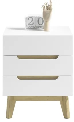 Noptieră SINIRA albă