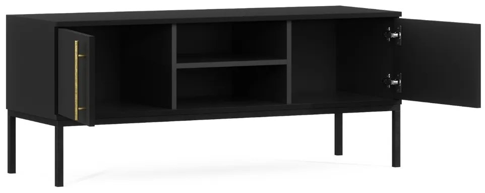 Dulap TV LANZZI 120x40 cm, negru