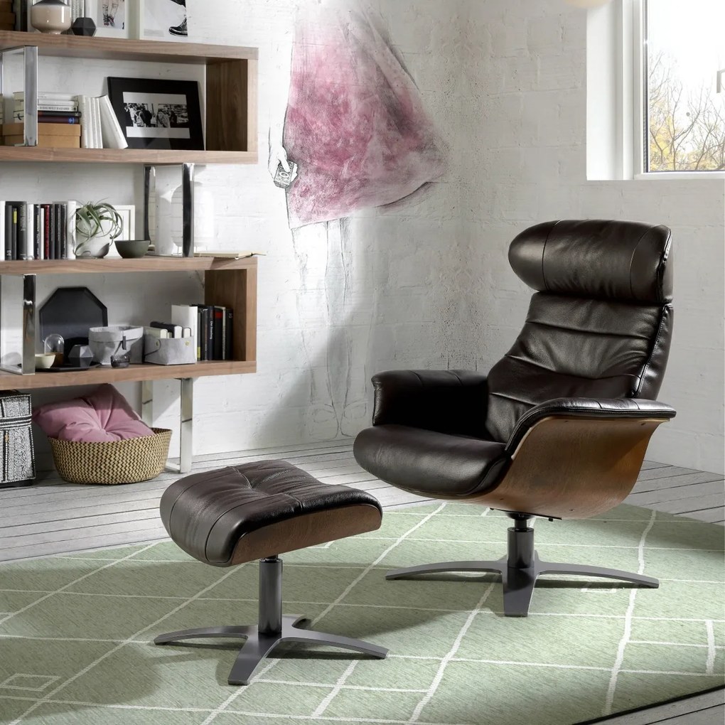 Fotoliu pivotant cu functia relax George AC-A928