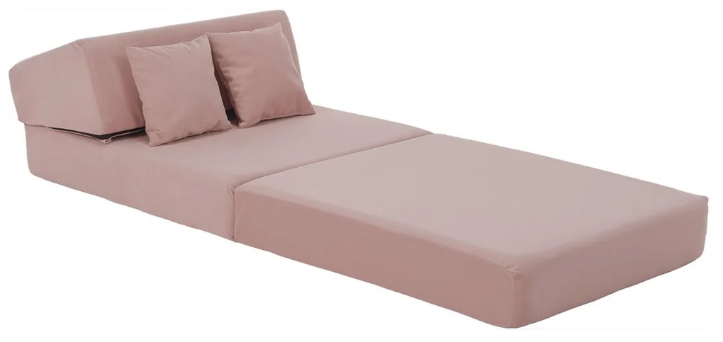 Scaun pliant/saltea PELOS, rozu