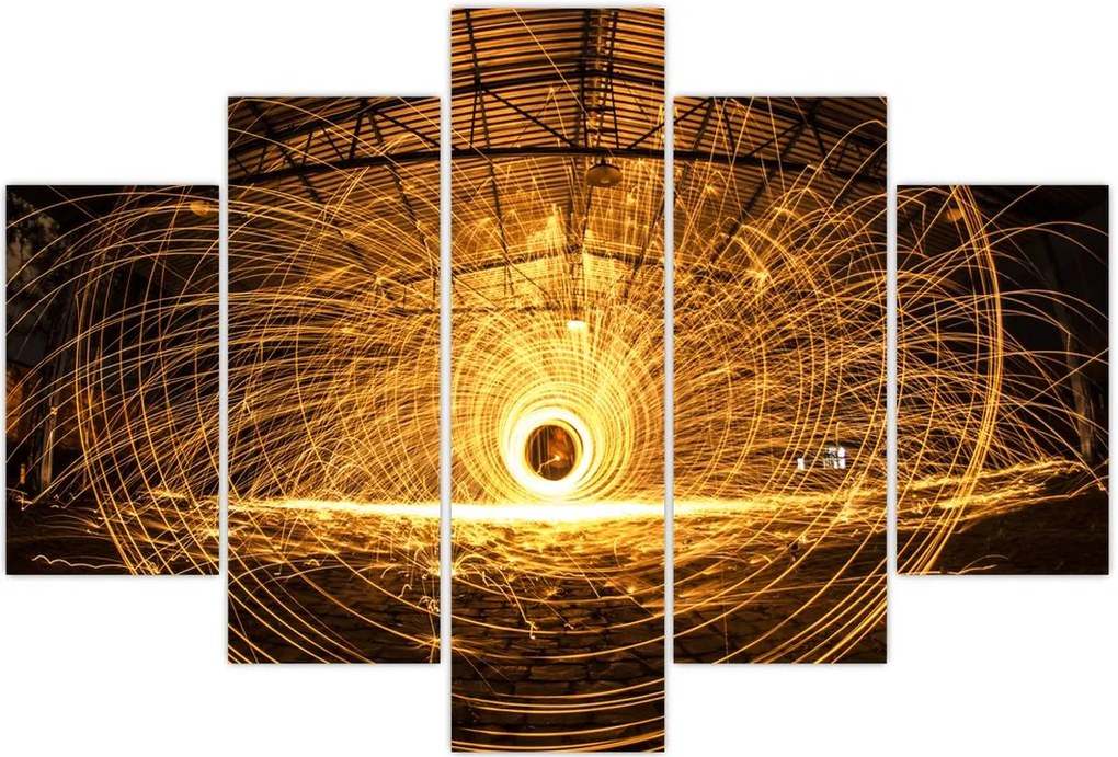 Tablou - Disc luminos (150x105 cm)