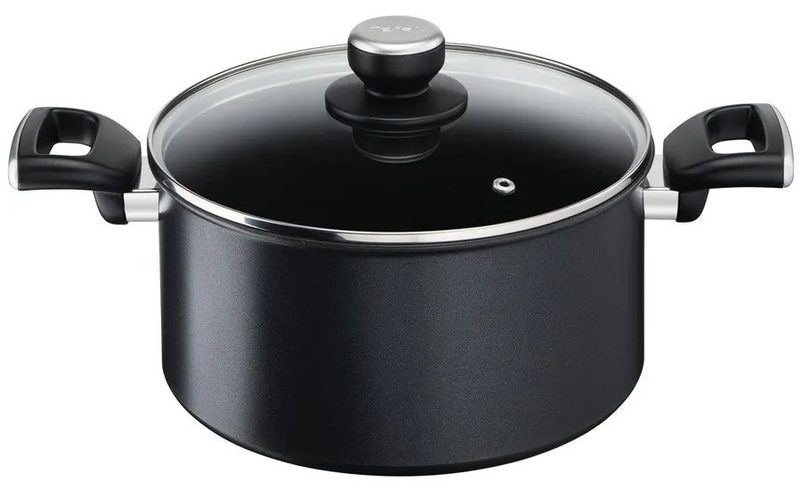Oală cu capac/cu suprafață antiaderentă 5,2 l Unlimited G2554672 – Tefal