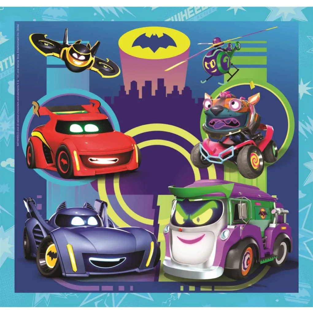 Batman Batwheels Puzzle Clementoni 3x48 piese