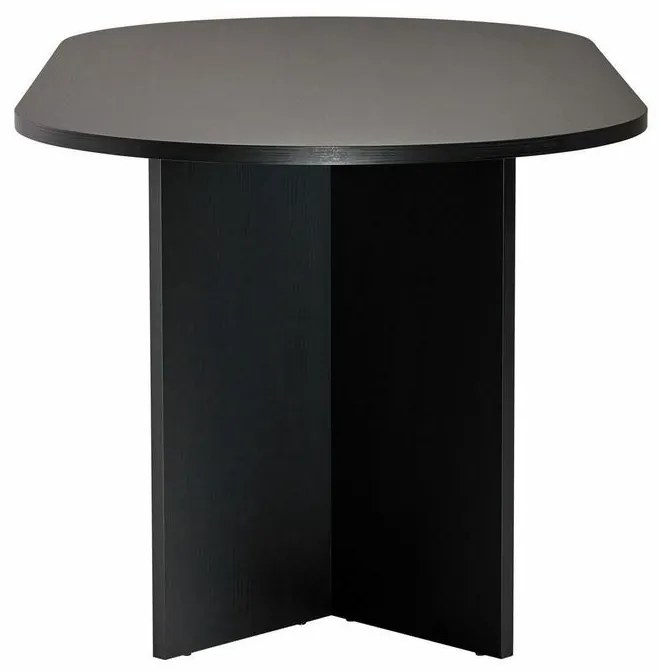 Masă de sufragerie Sablin Wood Black