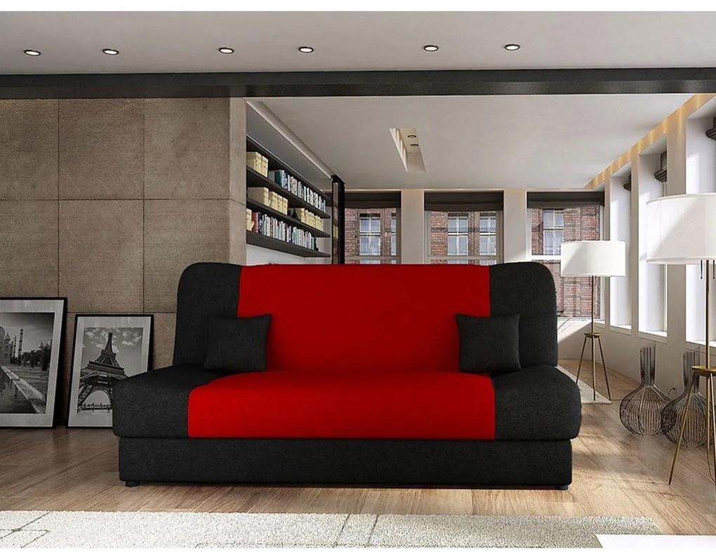 Canapea Magnus  (gri + negru). 1122541
