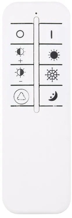 Plafoniera LED cu telecomanda design slim TERPSA