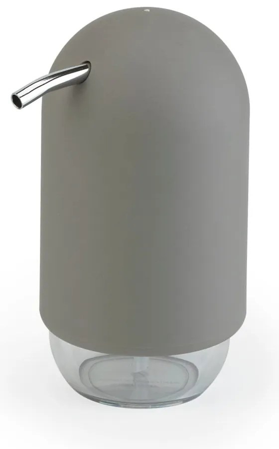 Dozator de săpun lichid gri din plastic 230 ml Touch – Umbra