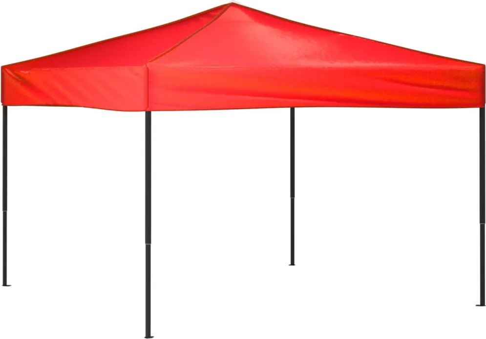 vidaXL Cort pliabil pentru petrecere, roșu, 3x3 m