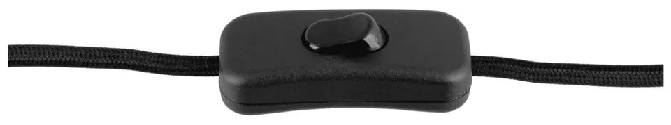 Veioză Leitmotiv Sublime, înălțime 35 cm, negru