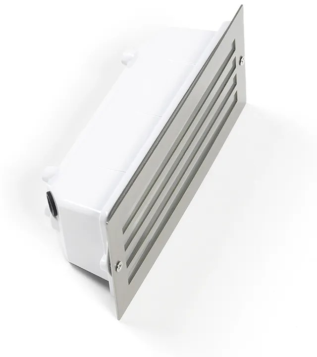 Lampă modernă încastrată din oțel IP44 - Hurricane