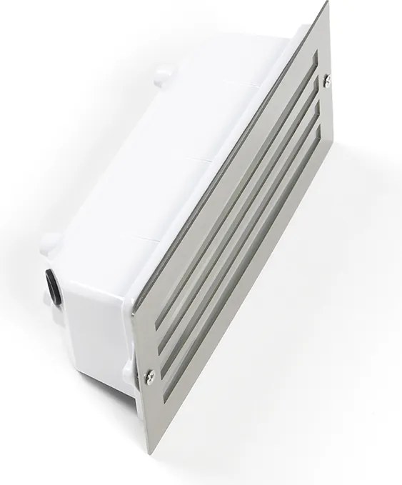 Set de 4 spoturi încastrate moderne din oțel IP44 - Hurricane