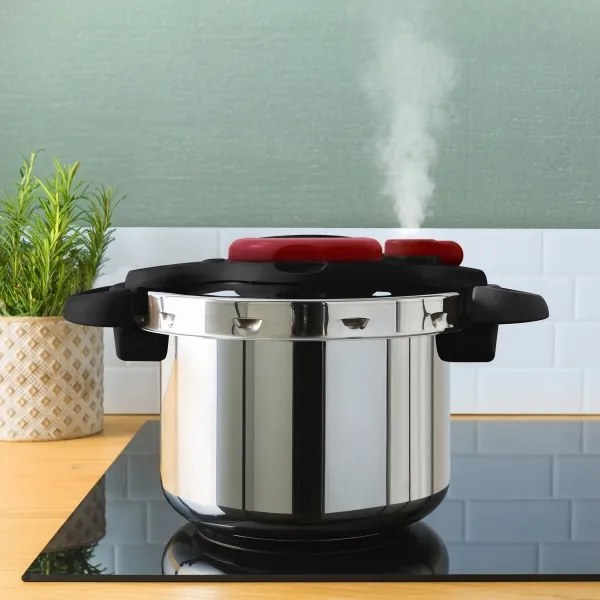 Tefal - Oală sub presiune CLIPSO MINUT EASY, 9 L