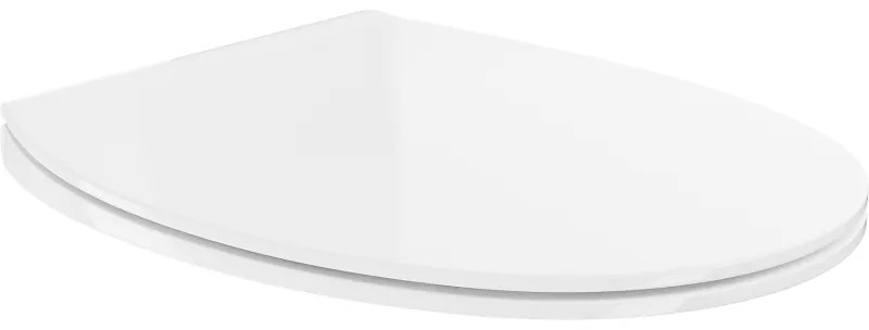 Mexen Egg deska wolnoopadajătoare slim, duroplast, alb lucios - 39243000