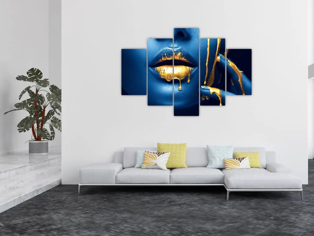 Tablou cu fața omeneaască (150x105 cm)