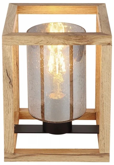 Veioza, lampa de masa design modern PETTEY lemn 15497T GL